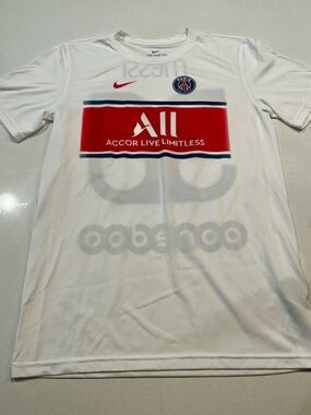 Nike PSG Messi #30 Dri-FIT Tee Adult Small Paris Saint-Germain Soccer